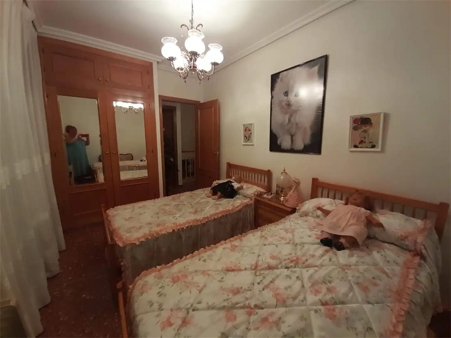 Detached homes for sale in Calle Salvador Giménez, 4b, Pedanías - Extrarradio Bedroom of Detached homes for sale in Albacete Capital with Air Conditioner, Terrace and Balcony