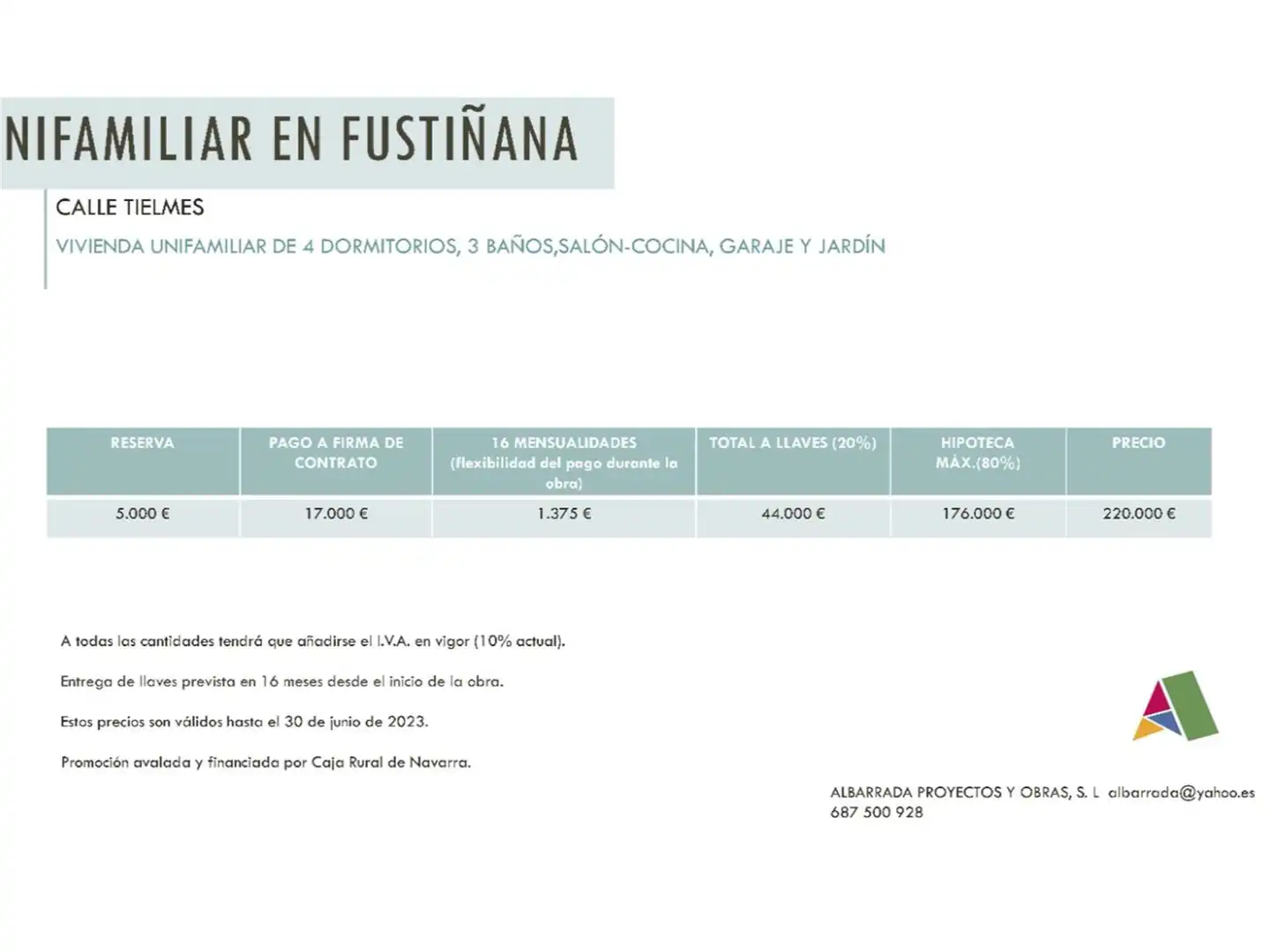 Flat for sale in Fustiñana