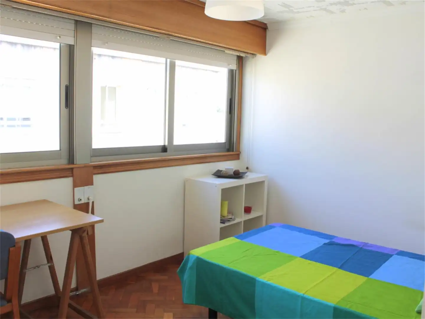 Bedroom of Flat for share in A Coruña Capital   with Parquet flooring and Furnished