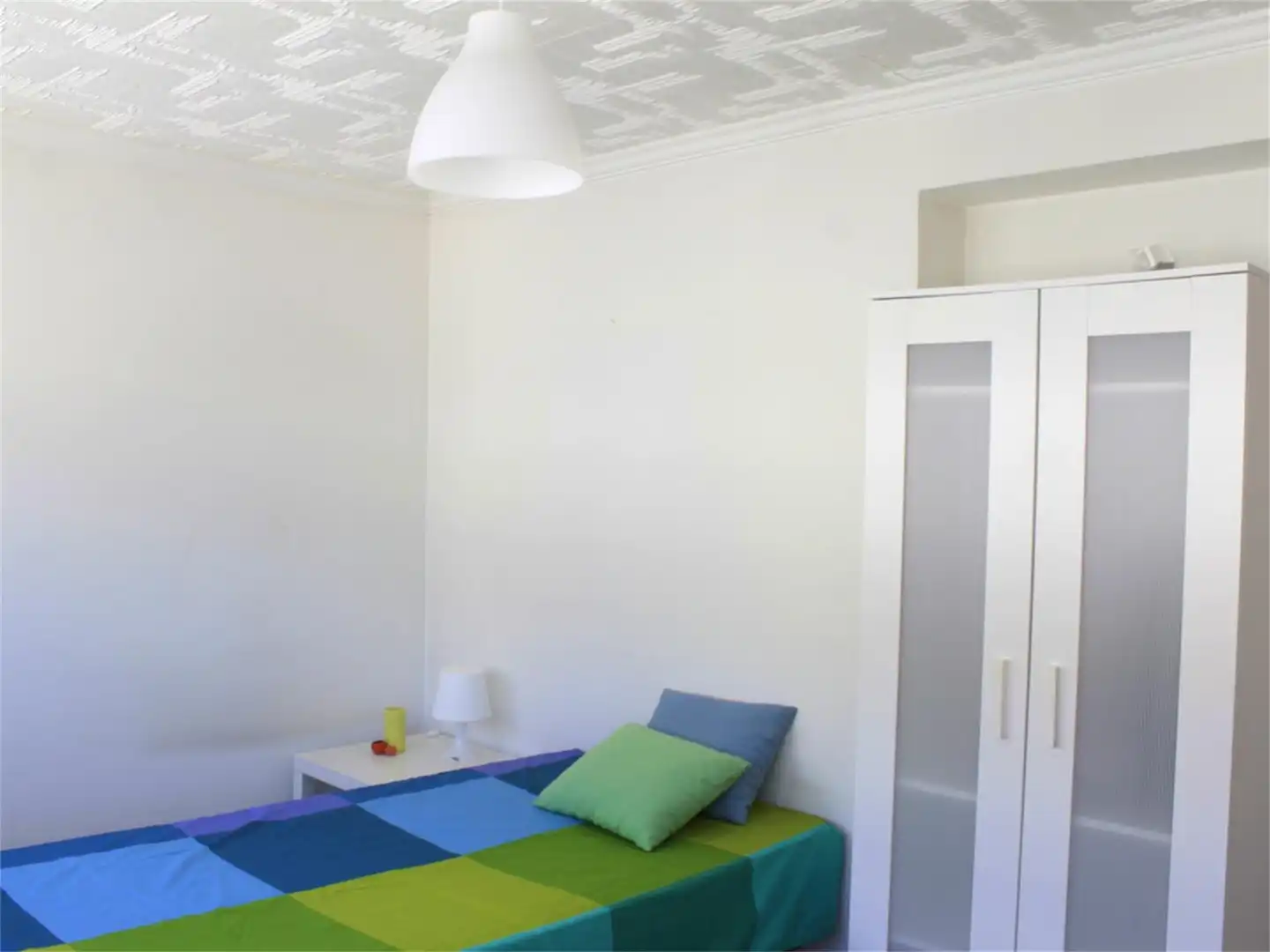 Bedroom of Flat for share in A Coruña Capital   with Parquet flooring and Furnished