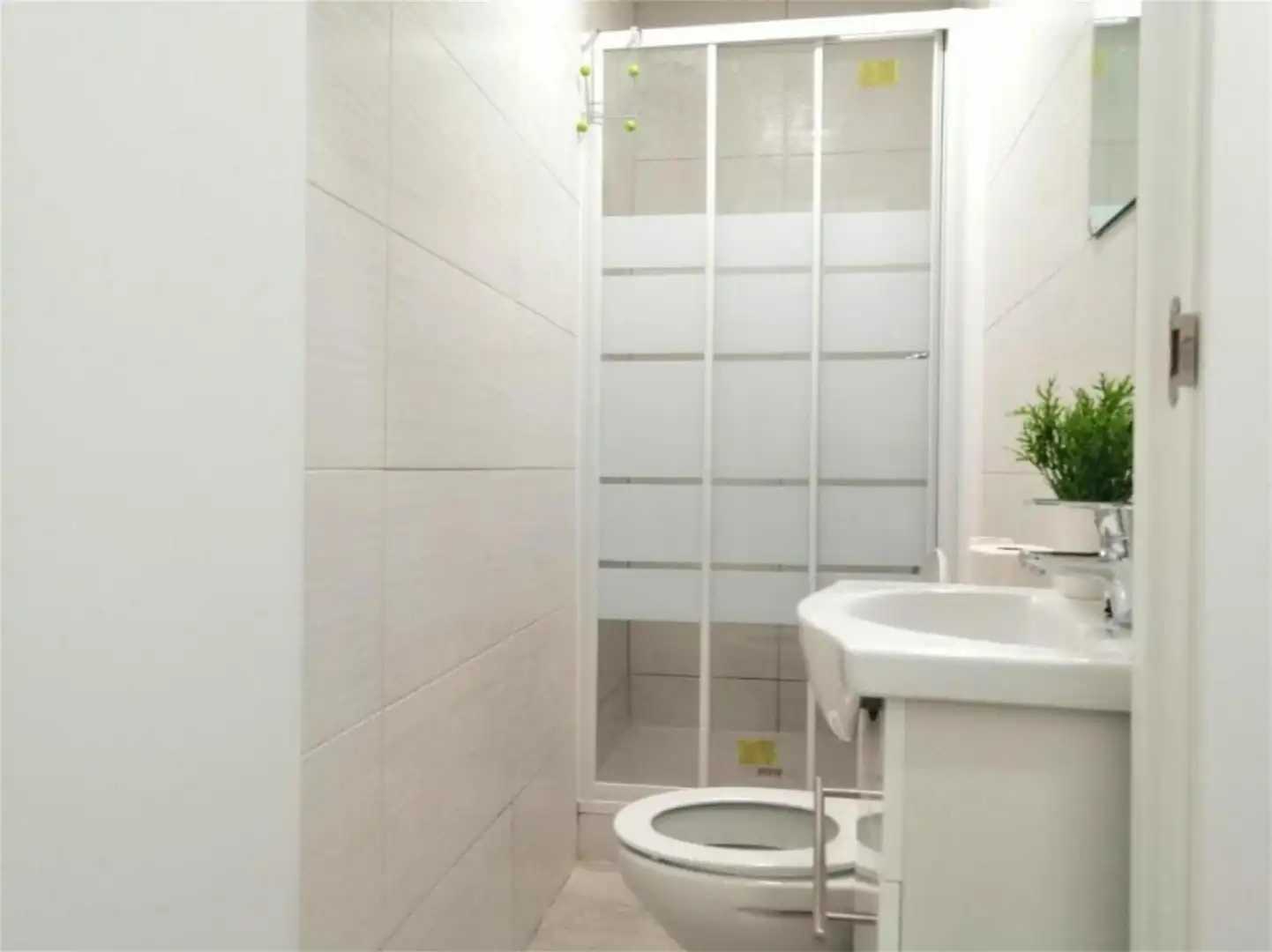 Bathroom of Flat for share in Alicante / Alacant  with Washing machine, Microwave and Internet