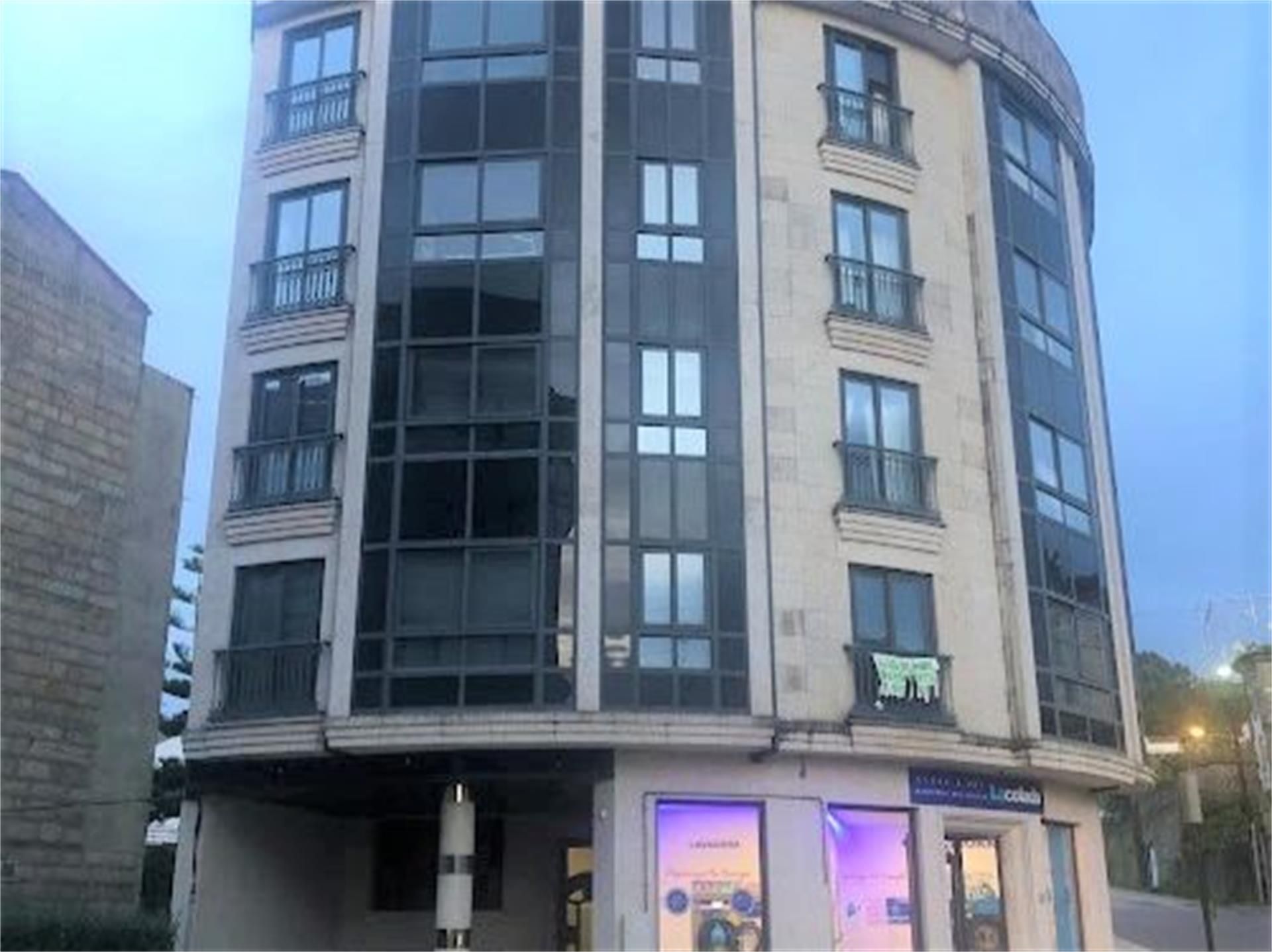 Exterior view of Flat for sale in Vigo   with Heating, Furnished and Video intercom
