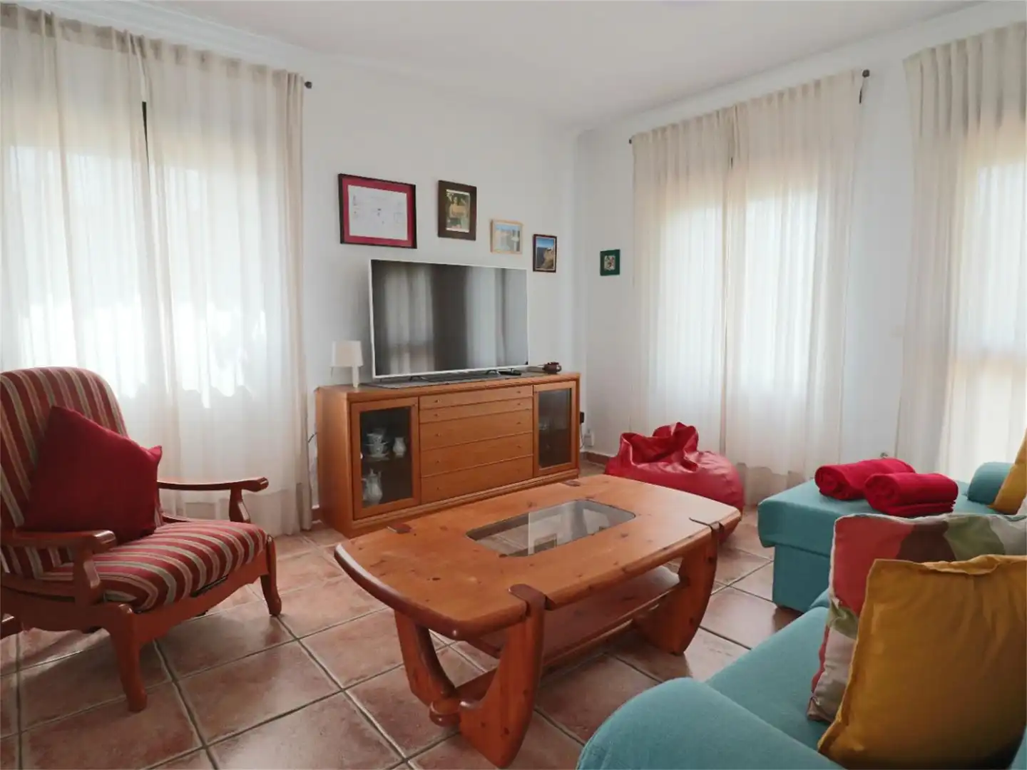 Detached homes for rent in Calle Almirante Cervera, 49, El Rompido Living room of Detached homes for rent in El Rompido with Air Conditioner, Private garden and Terrace