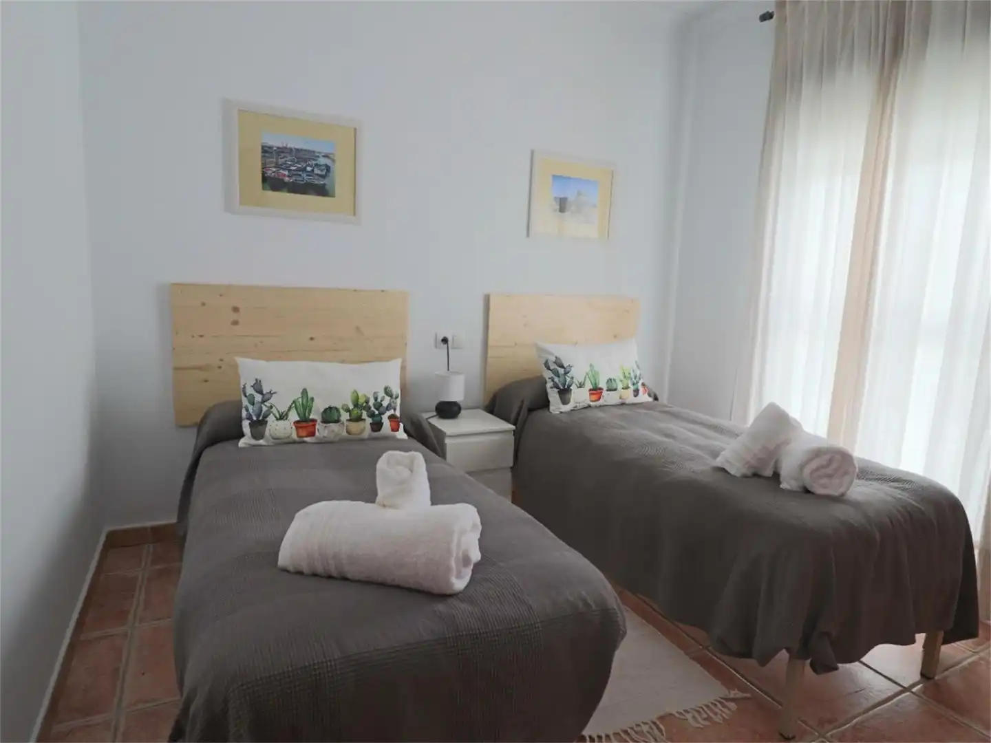 Detached homes for rent in Calle Almirante Cervera, 49, El Rompido Bedroom of Detached homes for rent in El Rompido with Air Conditioner, Private garden and Terrace