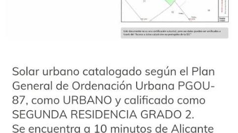 Photo 4 of Land for sale in Calle Sierra, 13, Pla de la Vallonga, Alicante