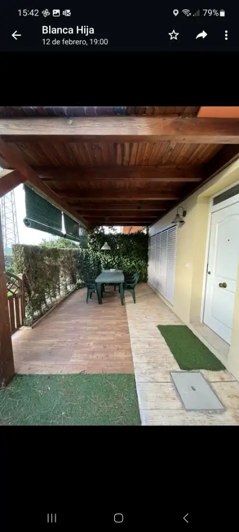 Casa adosada de alquiler en Avenida Andalucía, Las Torres - Guadalupe Terraza de Casa adosada de alquiler en Huelva con Jardín privado, Terraza y Piscina