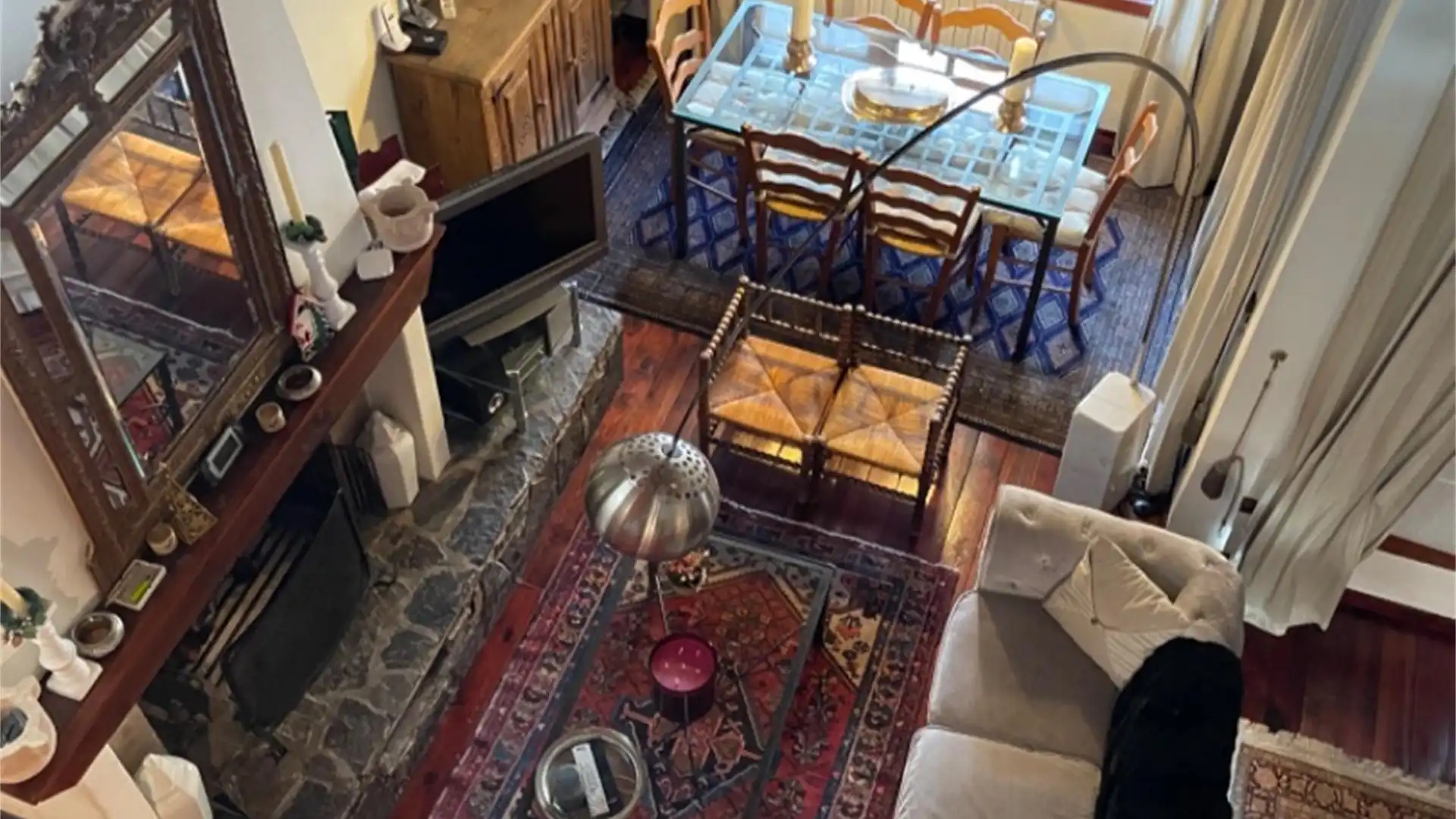 Sala de estar de Piso de alquiler en La Massana con Calefacción, Parquet y Terraza