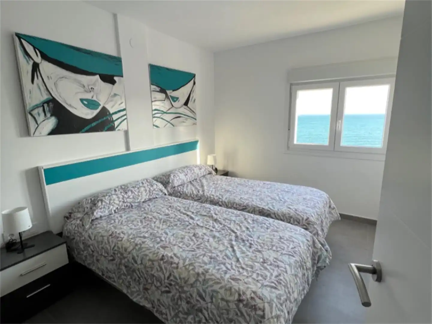 Flat for rent in Calle Santander, 10, Playa Poniente Bedroom of Flat for rent in Benidorm with Air Conditioner, Swimming Pool and Furnished