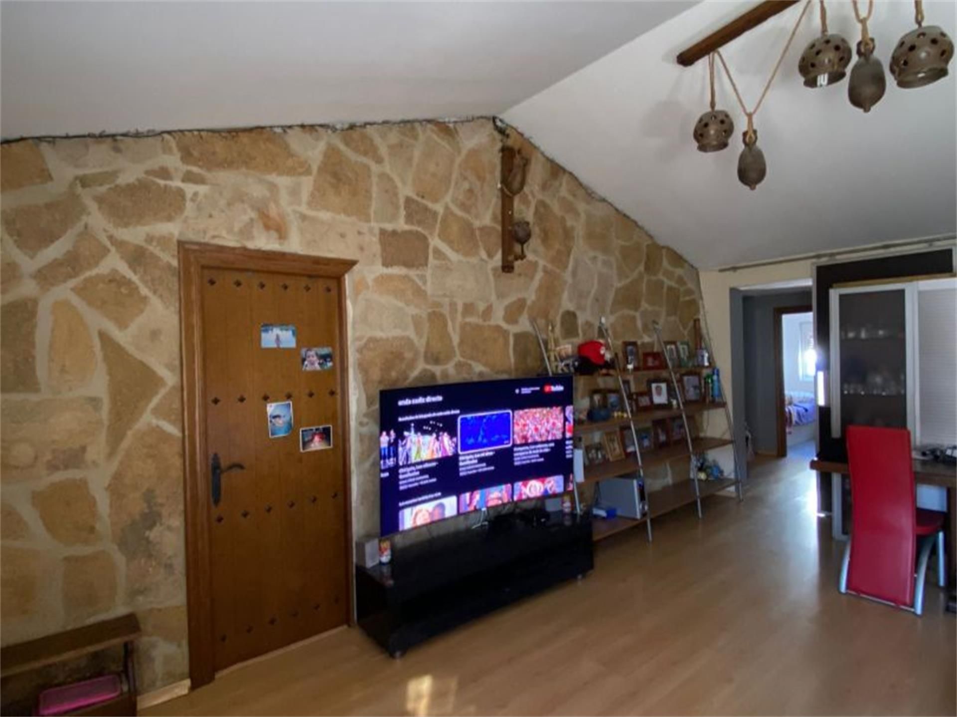 Sala d'estar de Casa o xalet en venda en Málaga Capital amb Aire condicionat, Parquet i Terrassa