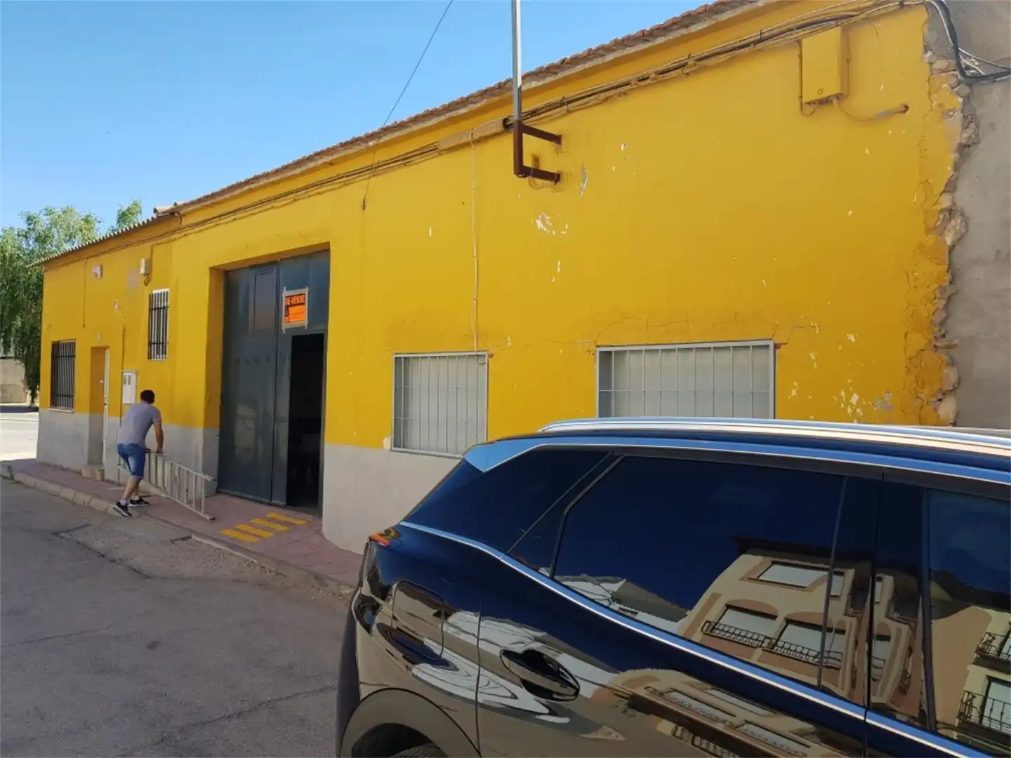 Vista exterior de Nau industrial en venda en Corral de Almaguer