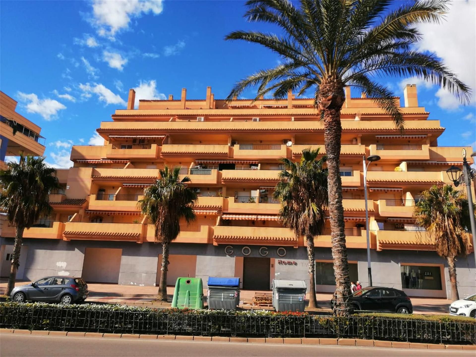 Exterior view of Flat for sale in Roquetas de Mar  with Air Conditioner, Heating and Terrace