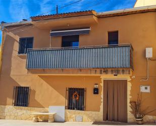 Exterior view of Single-family semi-detached for sale in Villar y Velasco  with Terrace