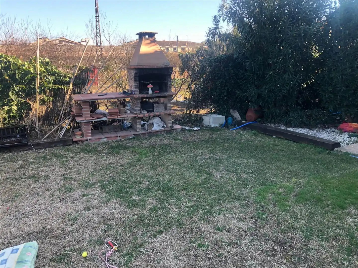 Jardí de Casa o xalet en venda en Anglès amb Aire condicionat, Terrassa i Piscina