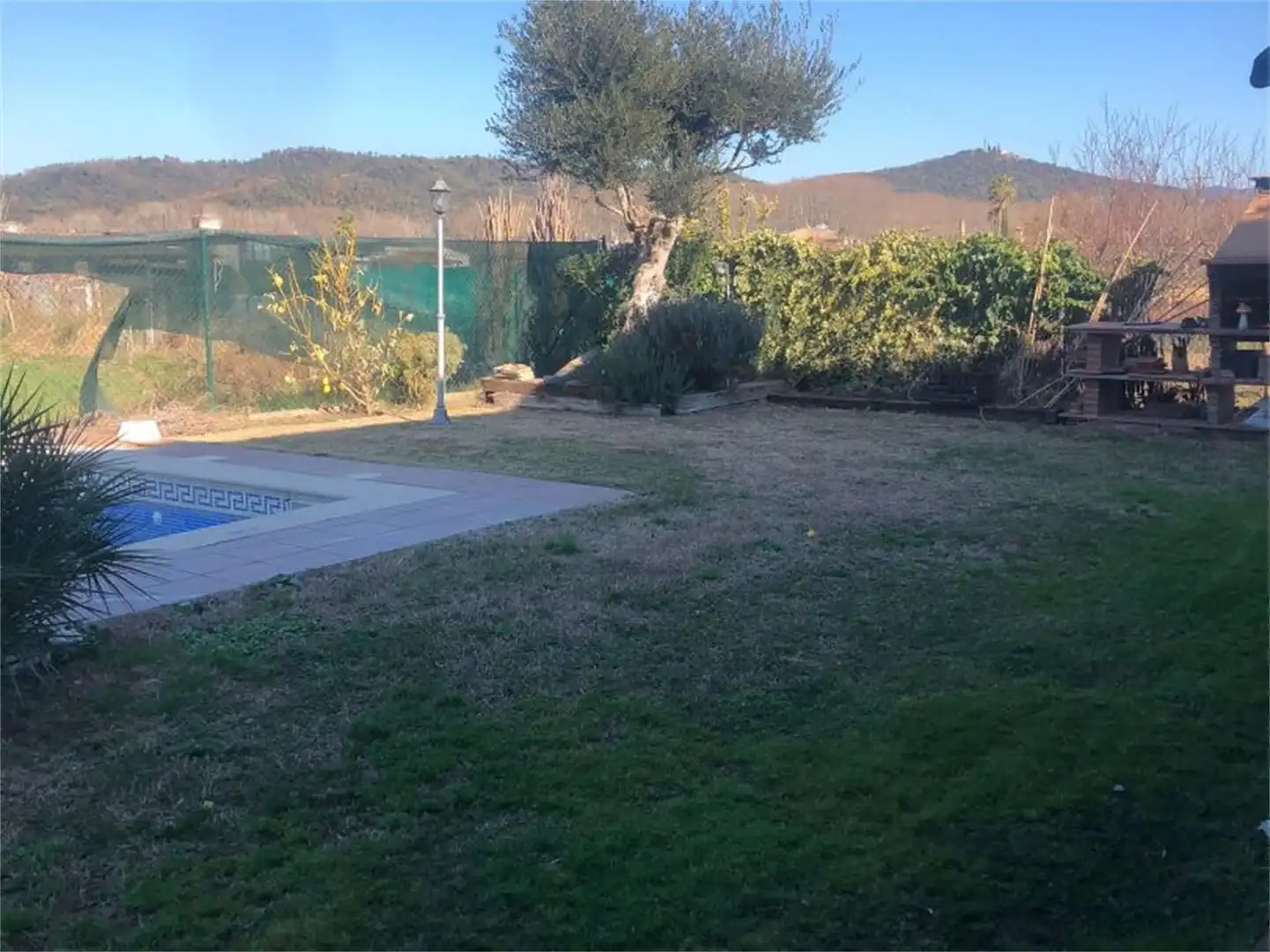 Jardí de Casa o xalet en venda en Anglès amb Aire condicionat, Terrassa i Piscina