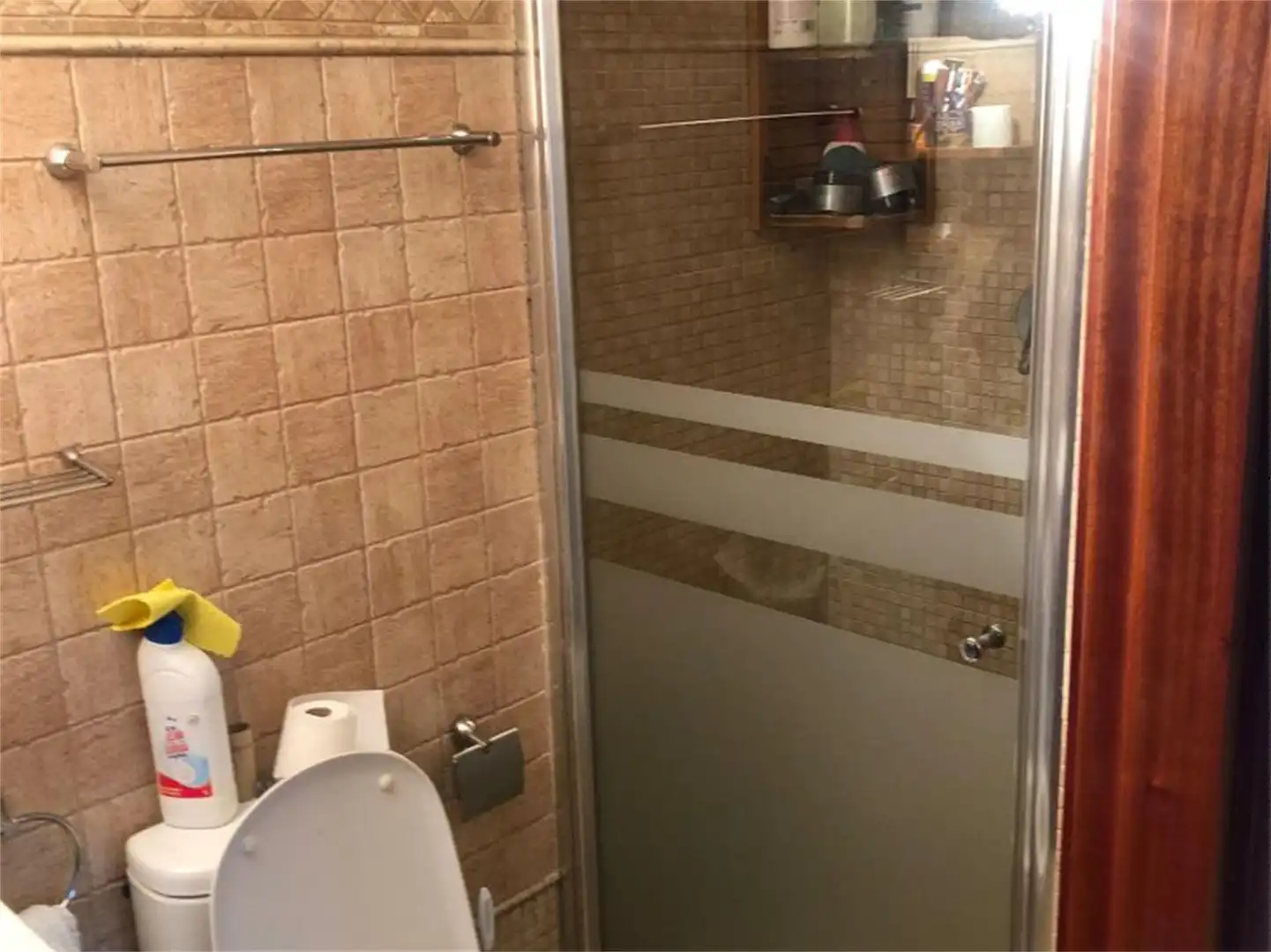 Bany de Casa o xalet en venda en Anglès amb Aire condicionat, Terrassa i Piscina