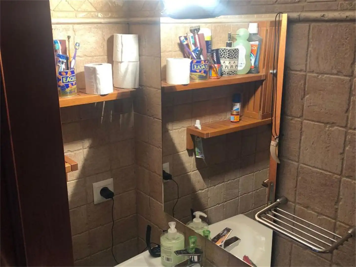 Bany de Casa o xalet en venda en Anglès amb Aire condicionat, Terrassa i Piscina