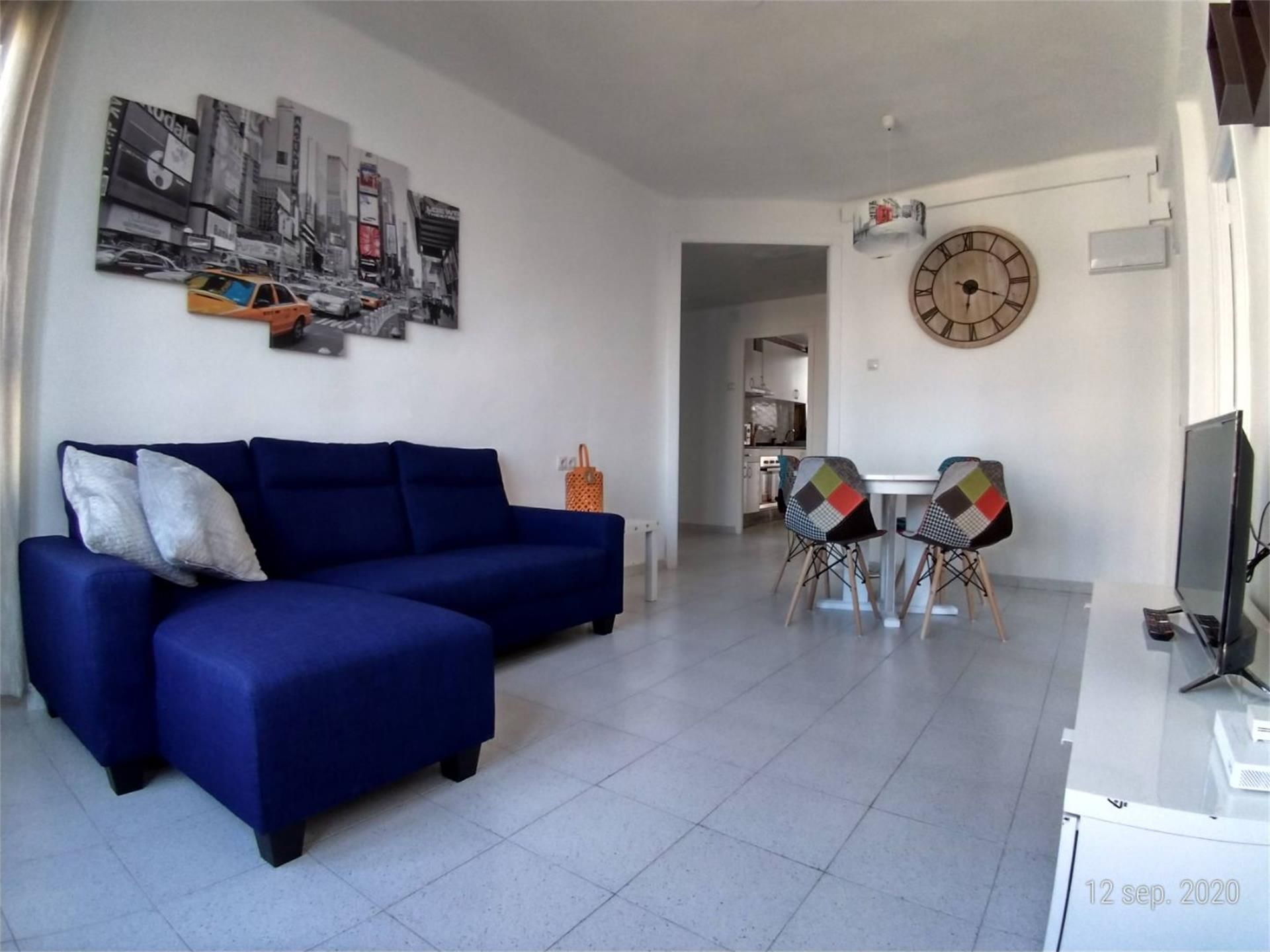 Living room of Flat to share in Castellón de la Plana / Castelló de la Plana  with Furnished