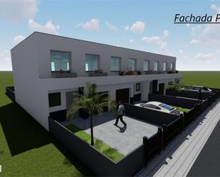 Exterior view of House or chalet for sale in El Pla de Santa Maria  with Air Conditioner, Terrace and Balcony