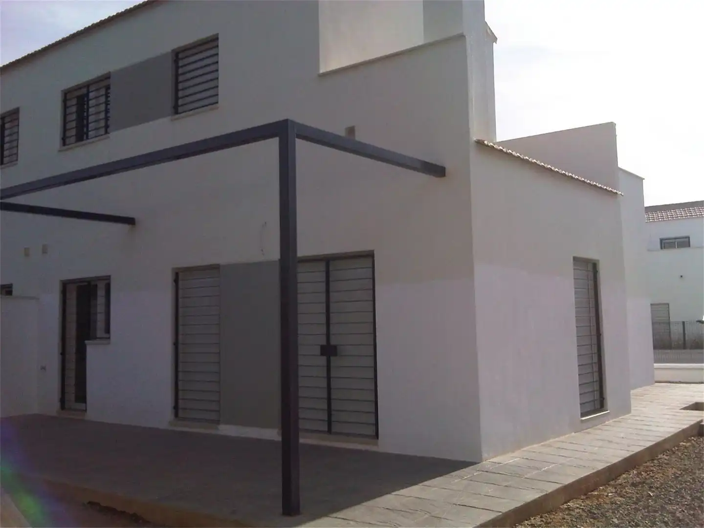 Außenansicht von Wohnung zum Verkauf in San Nicolás del Puerto mit Privatgarten, Terrasse und Möbliert