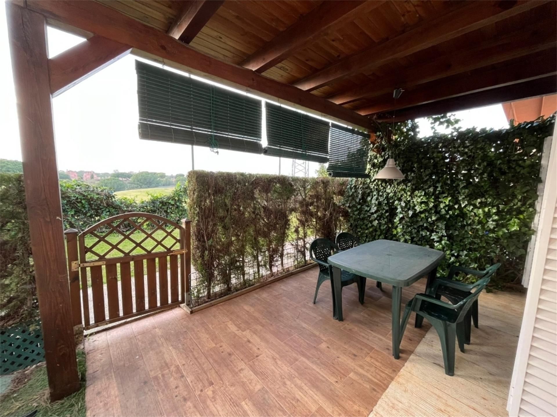 Terrace of Single-family semi-detached to rent in La Antilla  with Private garden, Swimming Pool and Furnished