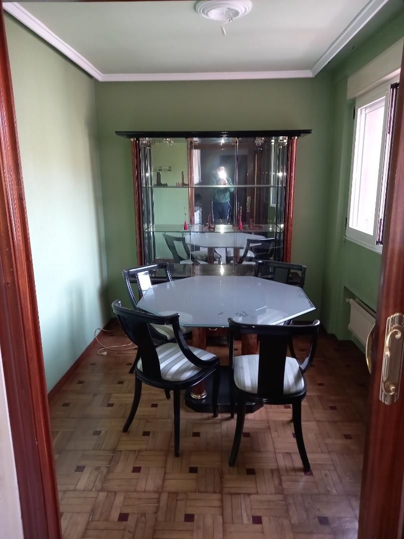 Dining room of Flat for sale in Langreo  with Heating, Parquet flooring and Storage room