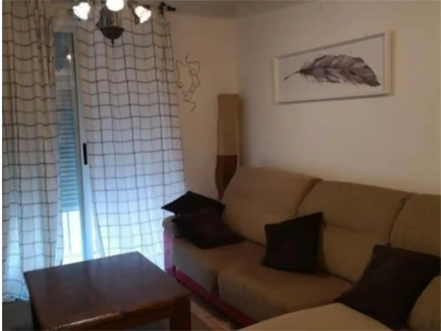 Living room of Flat for share in Murcia  with Air Conditioner, Heating and Furnished