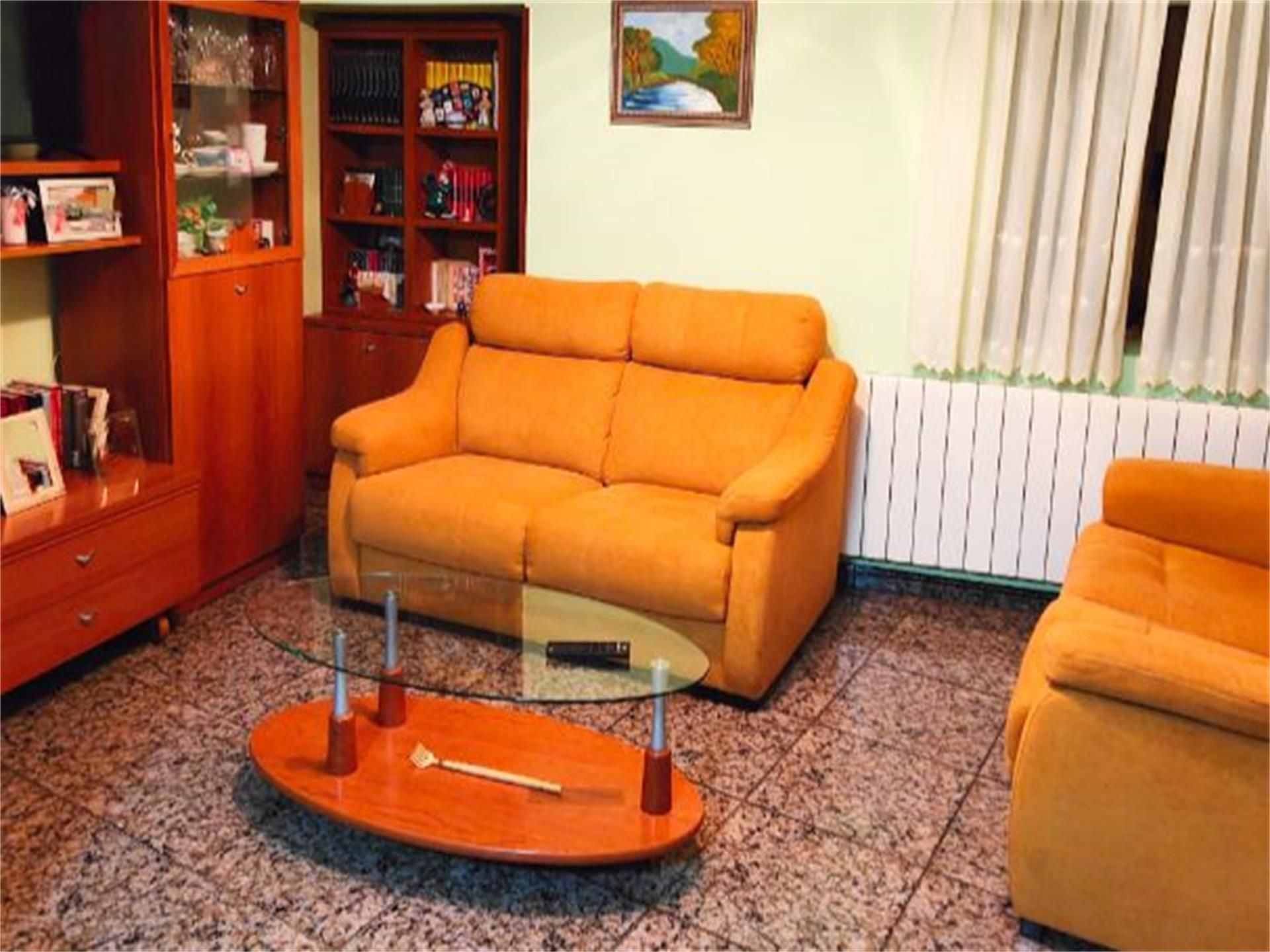 Living room of Single-family semi-detached for sale in Valderas  with Heating and Furnished