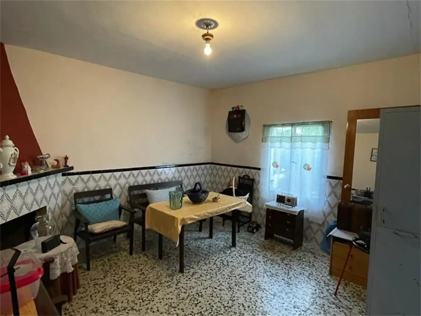 Casa o chalet en venta en Calle Real, 20, Marjaliza Comedor de Casa o chalet en venta en Marjaliza con Aire acondicionado, Terraza y Amueblado