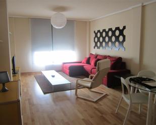 Living room of Flat to rent in Burgos Capital  with Heating, Parquet flooring and Storage room