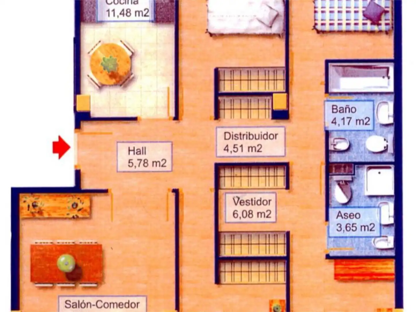 Flat for rent in Calle Navarrete, 4, Universidad - Las Huelgas