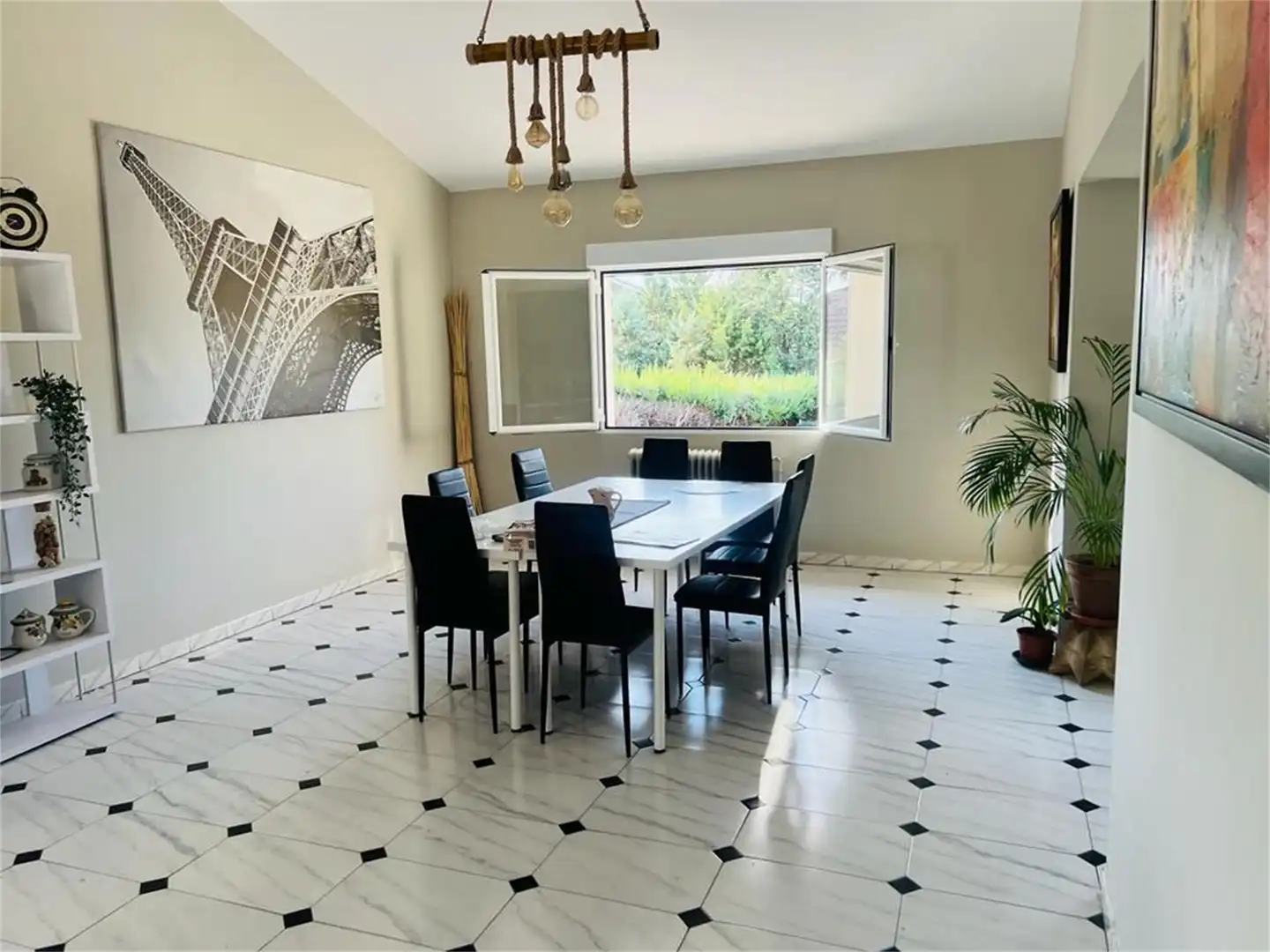 Habitación en Calle Galiana, 14, Berrocales de Jarama Comedor de Casa o chalet para compartir en Paracuellos de Jarama con Aire acondicionado, Calefacción y Jardín privado