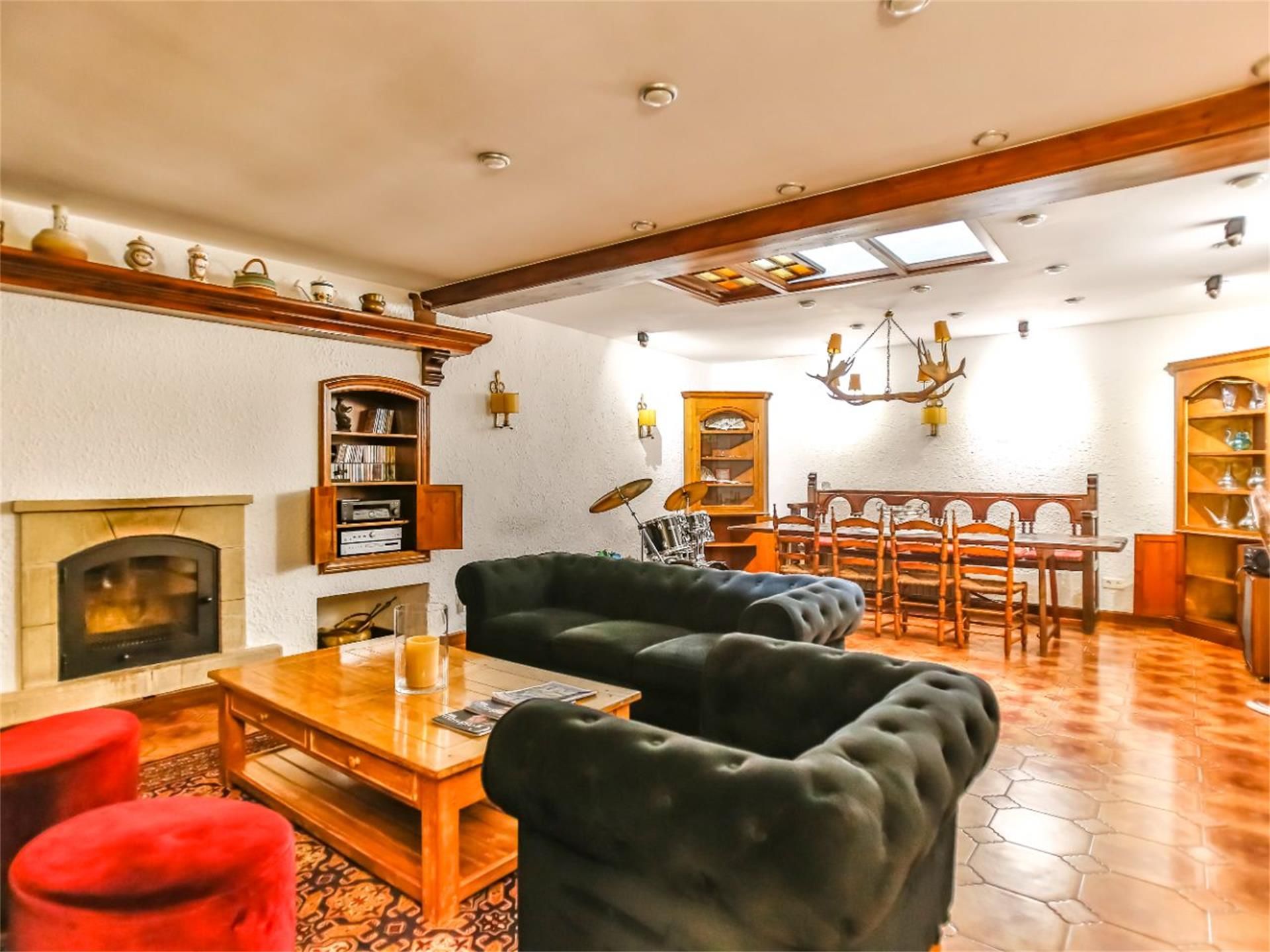 Sala d'estar de Finca rústica en venda en L'Arboç amb Aire condicionat, Terrassa i Balcó