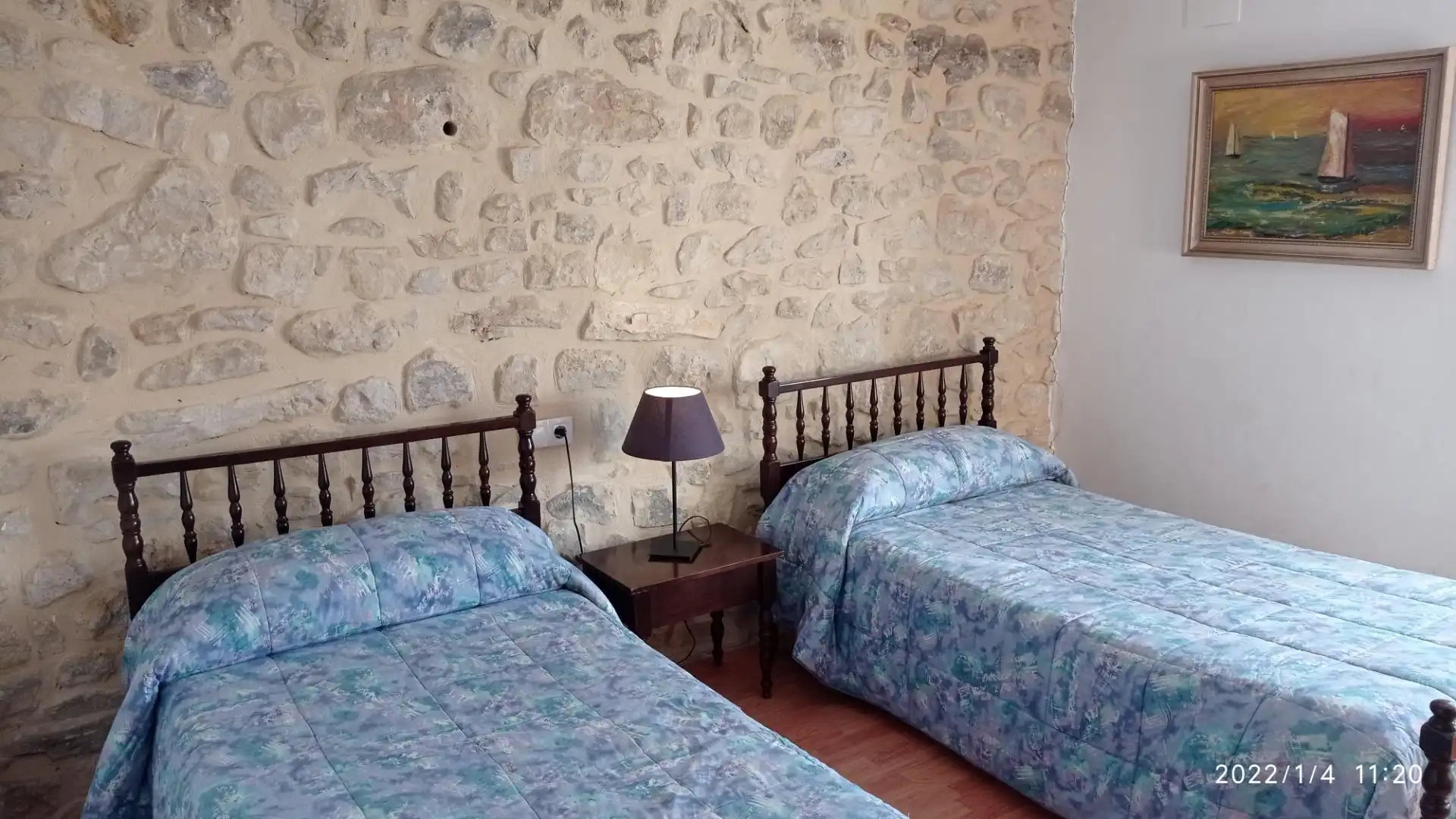 Habitación de Finca rústica de alquiler en Valle de Tobalina con Calefacción, Jardín privado y Terraza