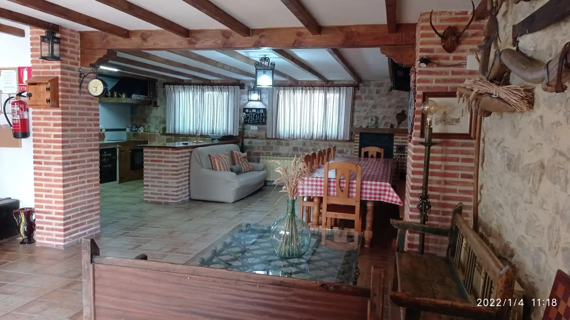 Finca rústica de alquiler en Valle de Tobalina con Calefacción, Jardín privado y Terraza