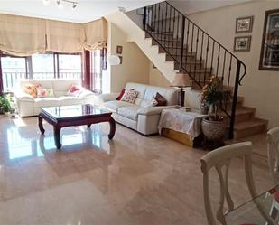 Living room of Attic for sale in El Campello  with Air Conditioner, Terrace and Swimming Pool