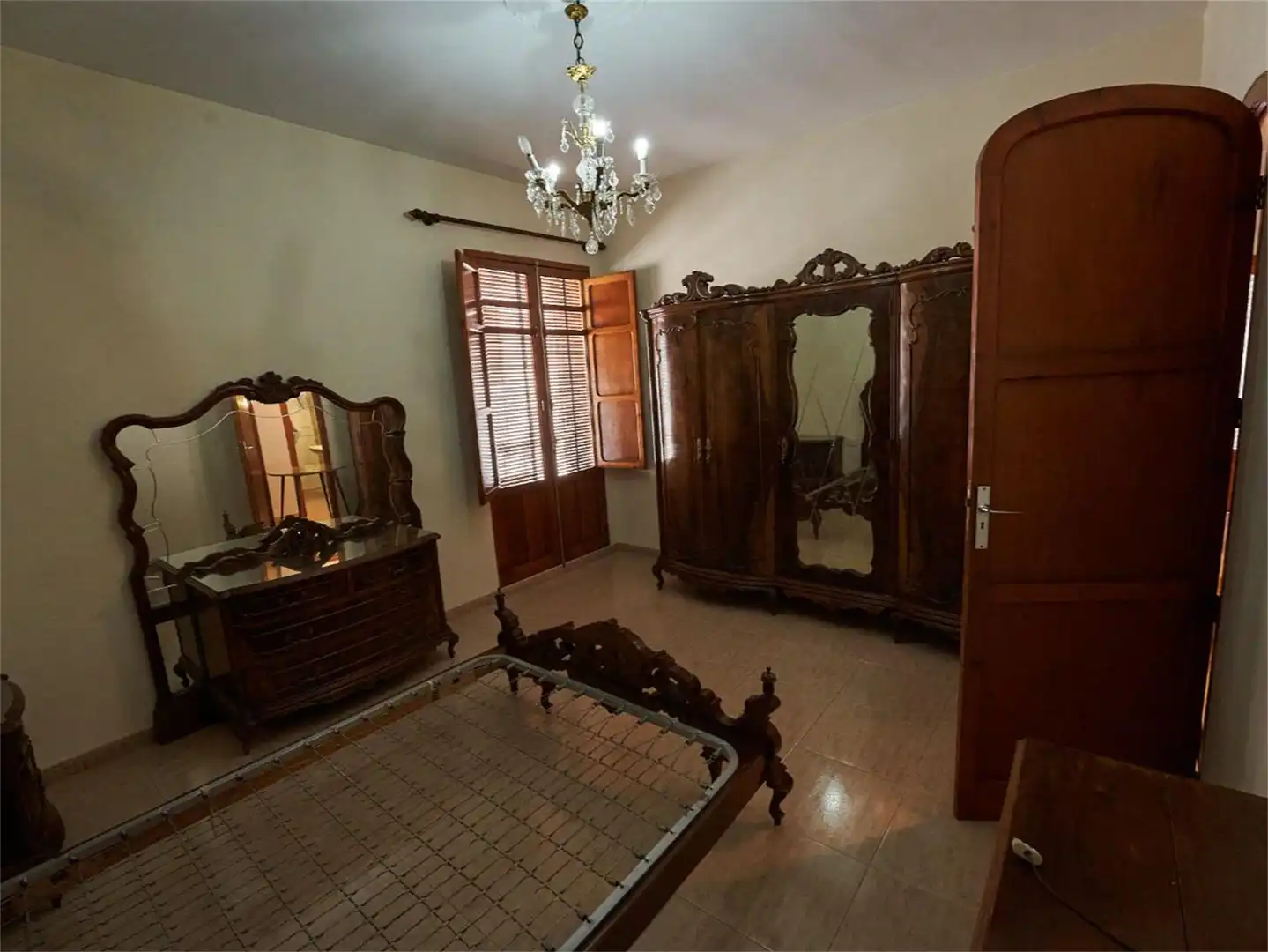 Dormitori de Casa adosada en venda en Benilloba amb Aire condicionat, Terrassa i Balcó
