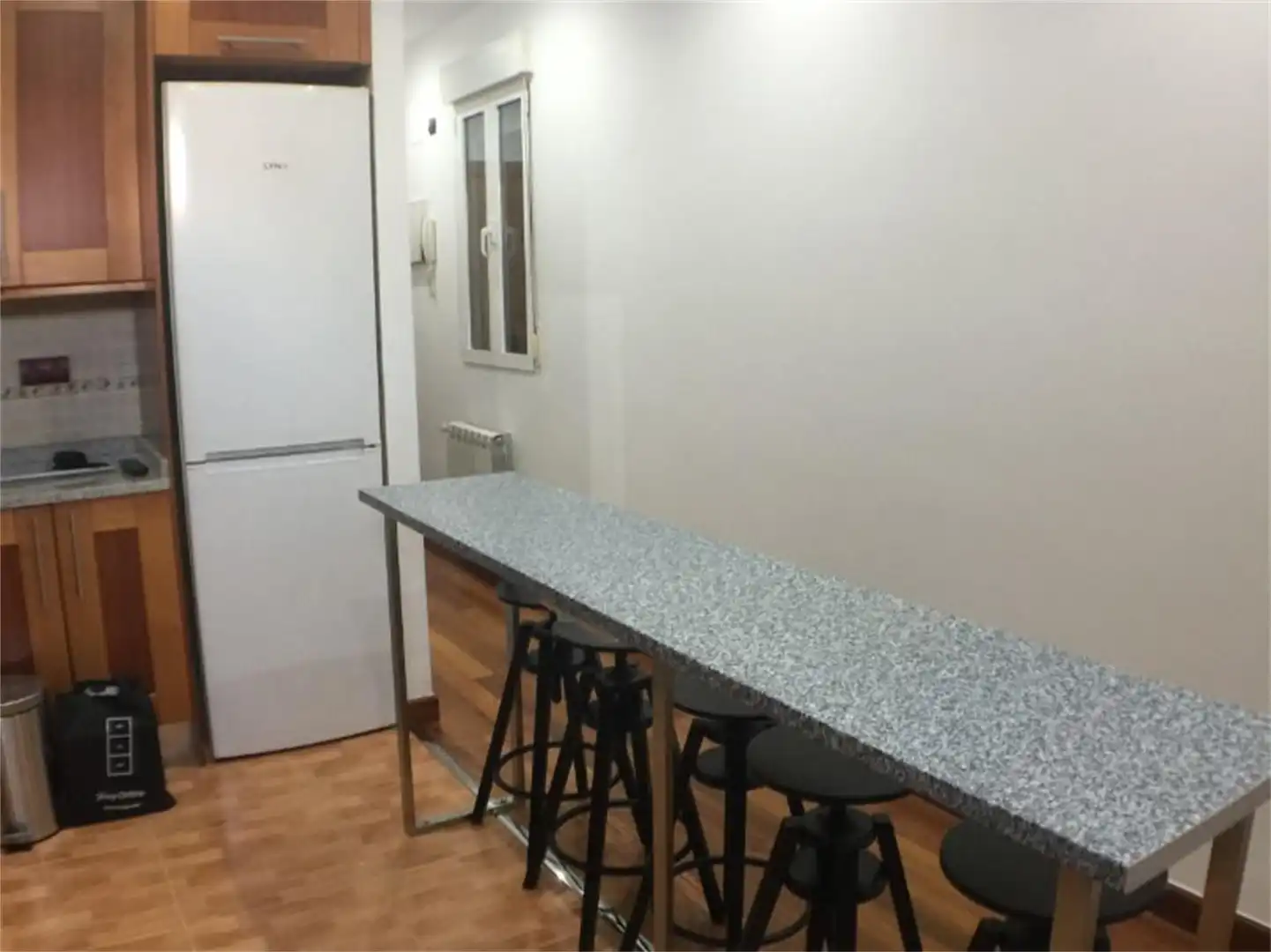 Room in Calle de Bravo Murillo, 316, Castillejos - Cuzco Kitchen of Flat for share in Madrid with Air Conditioner, Heating and Parquet flooring