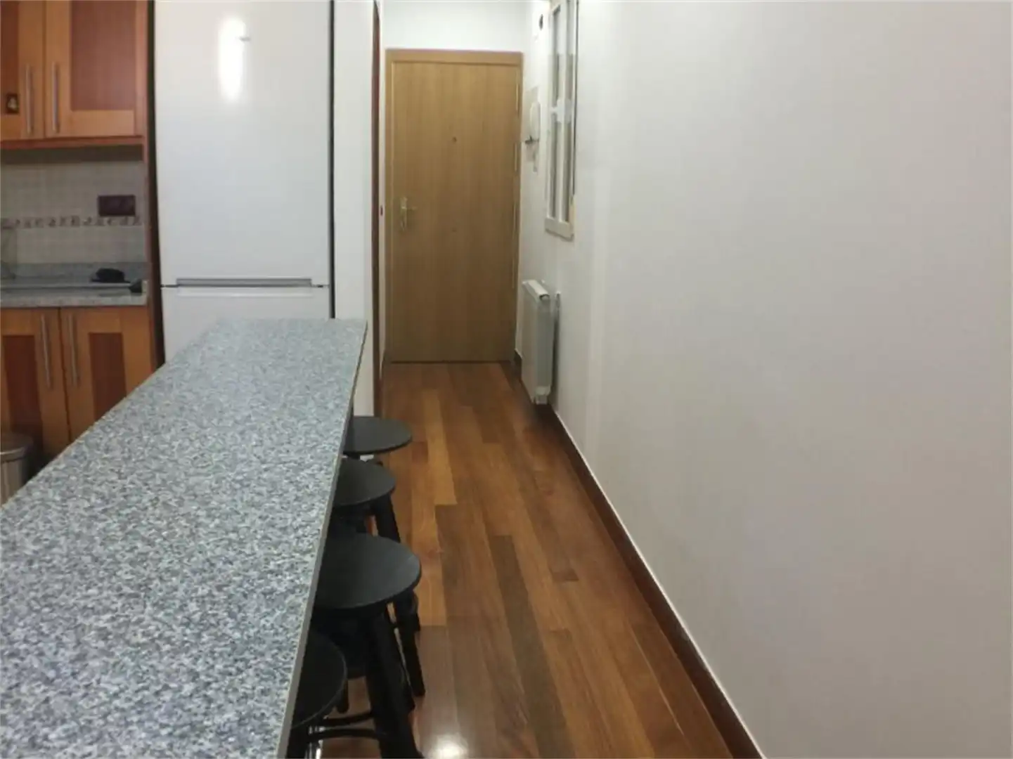 Room in Calle de Bravo Murillo, 316, Castillejos - Cuzco Kitchen of Flat for share in Madrid with Air Conditioner, Heating and Parquet flooring