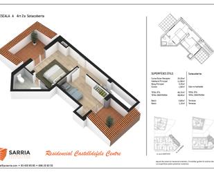 Dormitori de Àtic en venda en Castelldefels amb Aire condicionat, Calefacció i Parquet