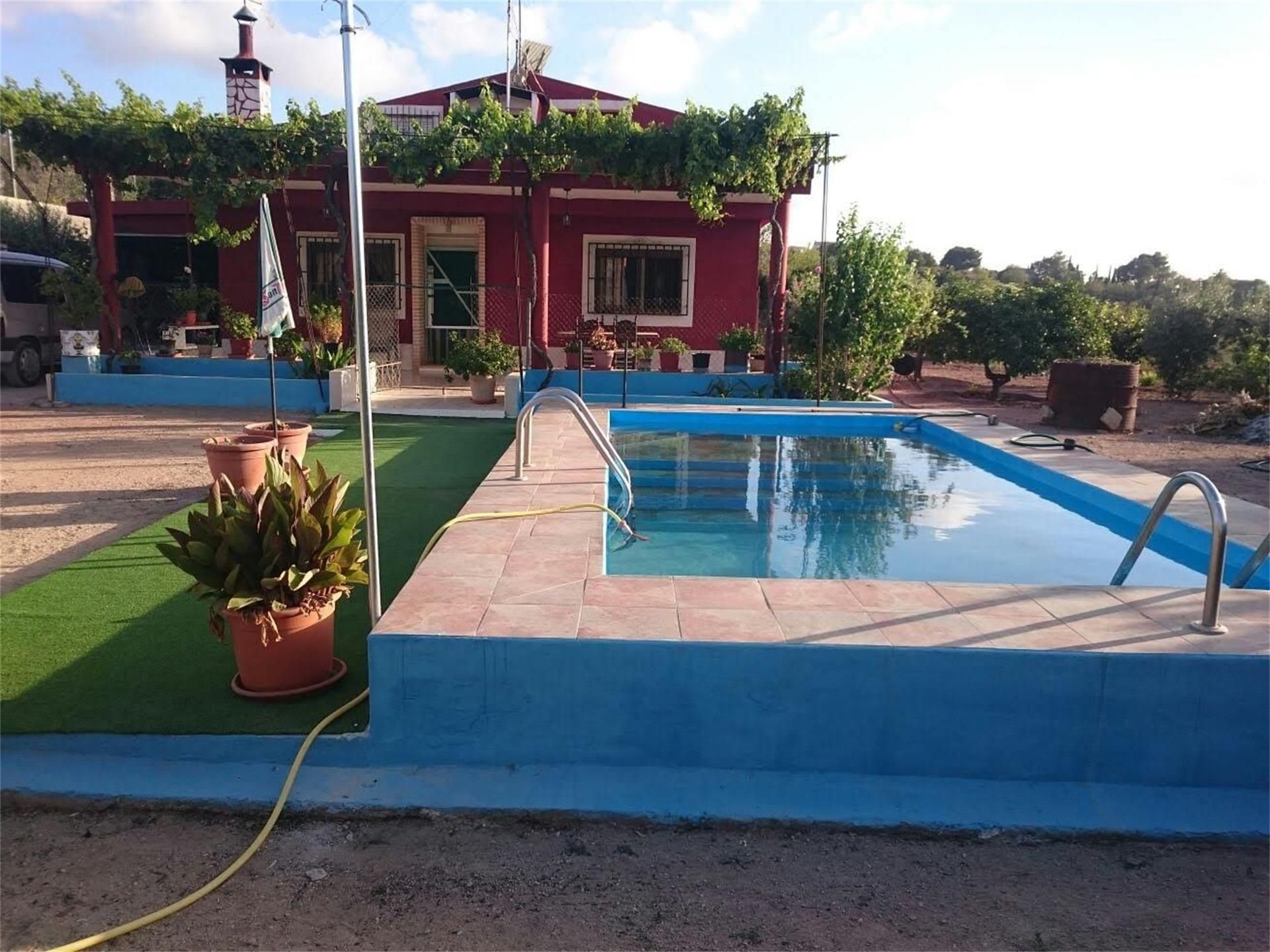 Swimming pool of Country house for sale in Montserrat  with Heating, Private garden and Terrace