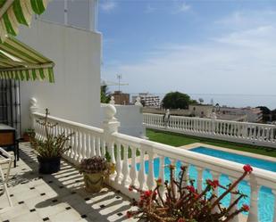 Exterior view of Flat for sale in Torremolinos  with Terrace, Swimming Pool and Balcony