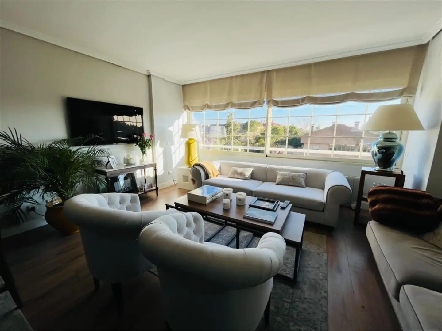 Maisonette zum Verkauf in Avenida de Valdemarín, 94, Valdemarín Wohnzimmer von Maisonette zum Verkauf in Madrid mit Klimaanlage, Heizung und Terrasse