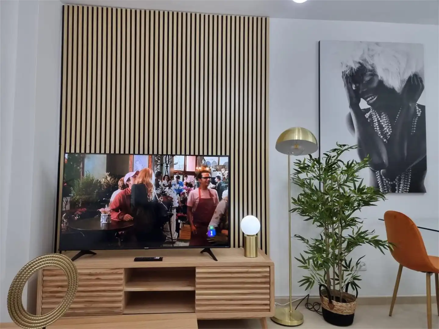 Living room of Flat for rent in Garrucha  with Air Conditioner, Heating and Swimming Pool