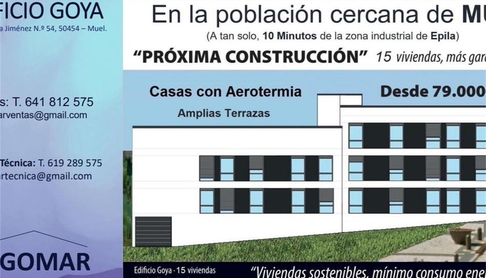 Foto 1 de Pis en venda a Avenida García Giménez, 54, Muel, Zaragoza