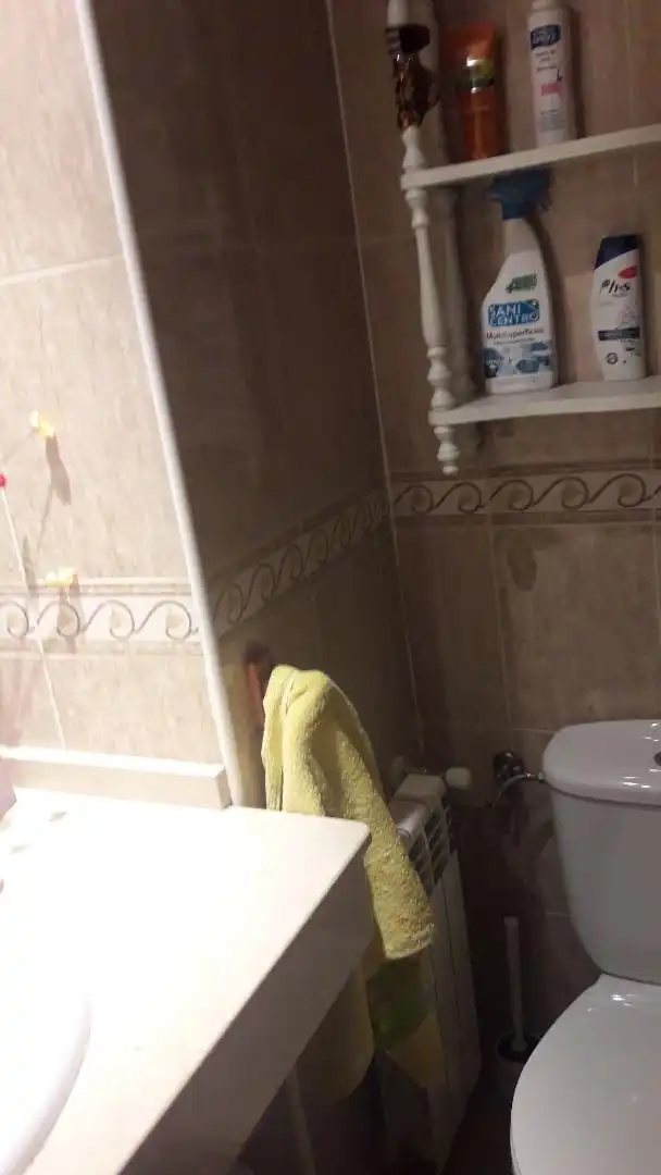 Bathroom of Flat for sale in Badajoz  with Air Conditioner, Heating and Private garden