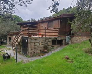 Außenansicht von Haus oder Chalet miete in Hoyo de Manzanares mit Klimaanlage, Terrasse und Balkon