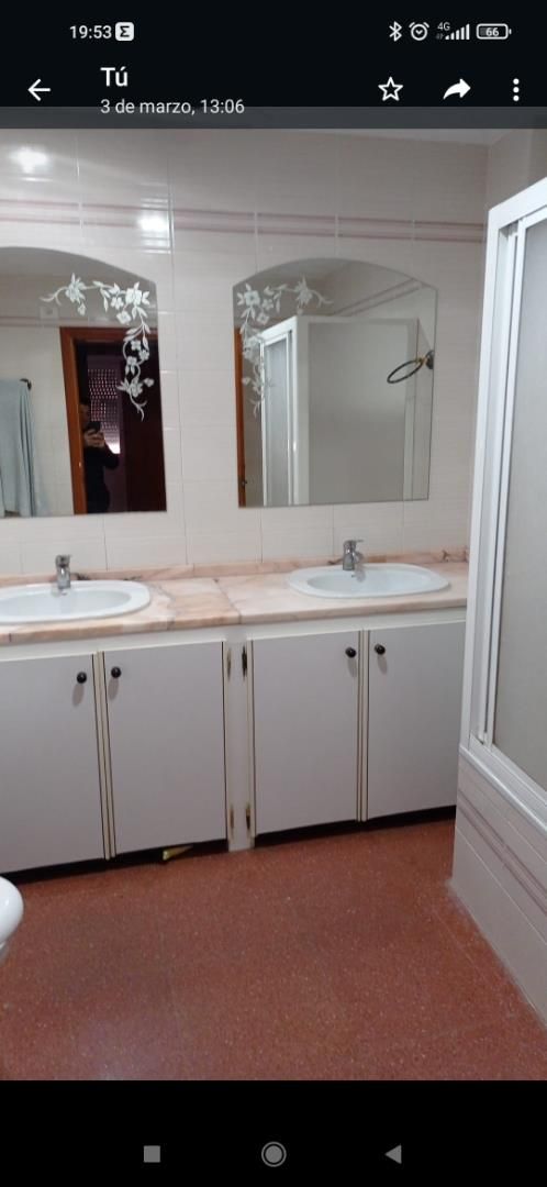 Bathroom of Flat for sale in La Pobla Llarga  with Air Conditioner, Heating and Terrace
