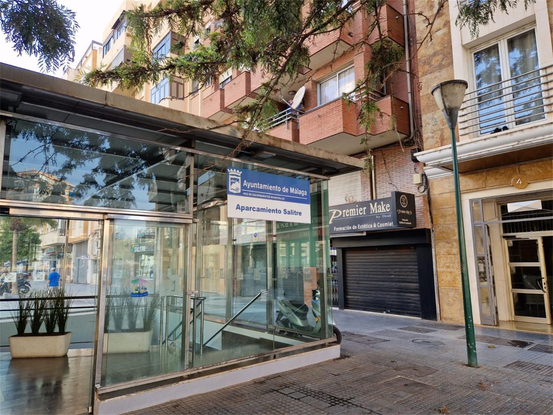 Vista exterior de Garatge en venda en Málaga Capital