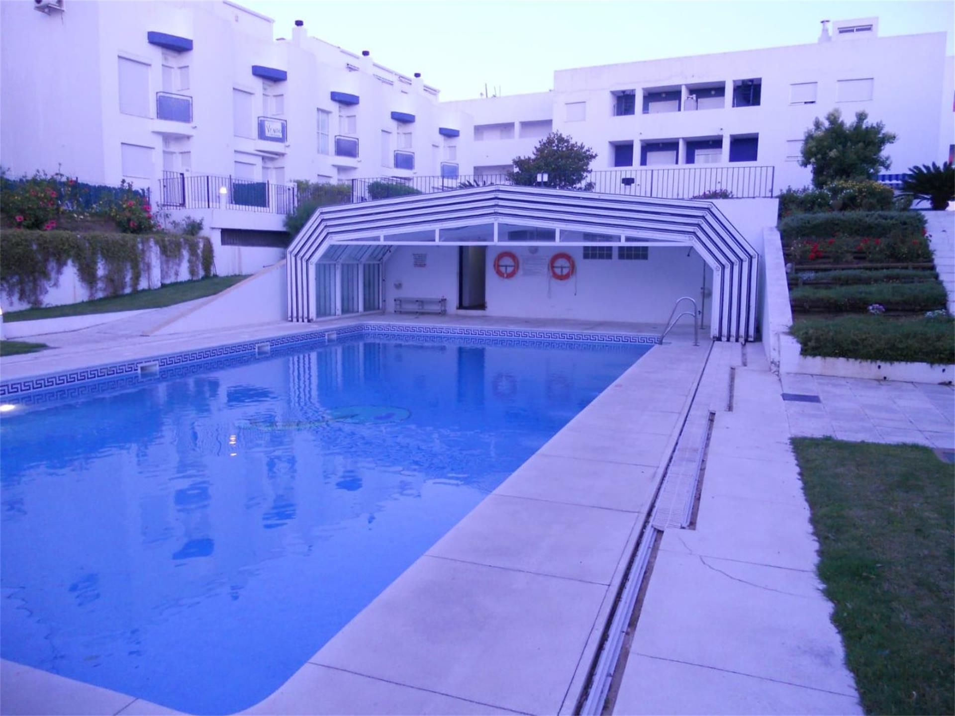 Swimming pool of Duplex to rent in Islantilla
