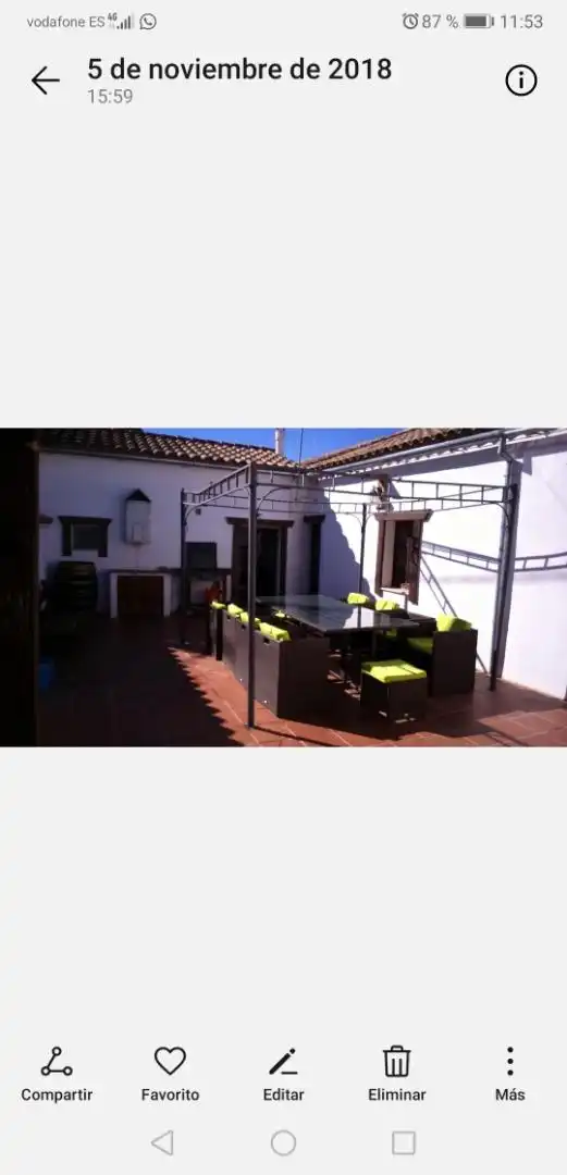 Terrassa de Casa adosada en venda en San Nicolás del Puerto